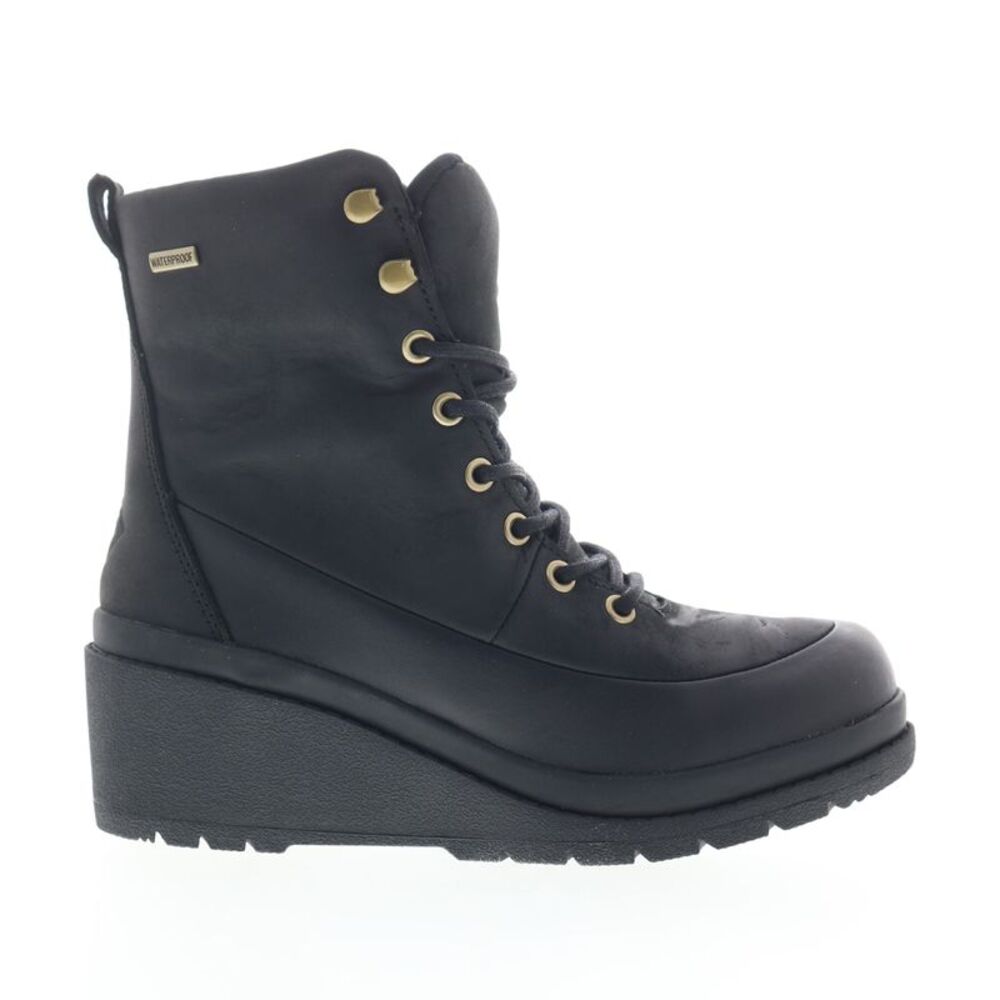 Original Muck Womens Liberty Wedge Waterproof Black Boots (NWT)
